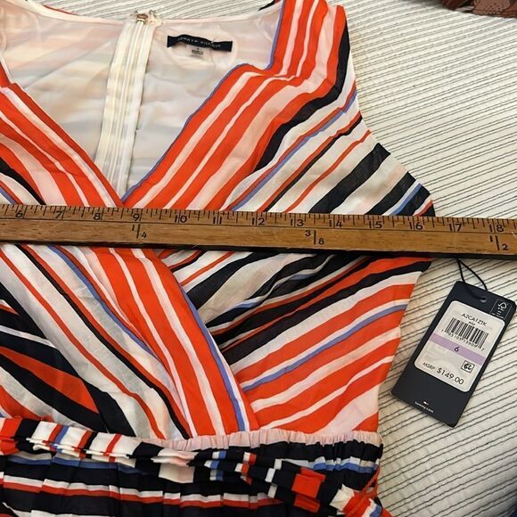 New with tags, Tommy Hilfiger striped dress Striped Sleeveless Midi Dress size 6 - Picture 6 of 7